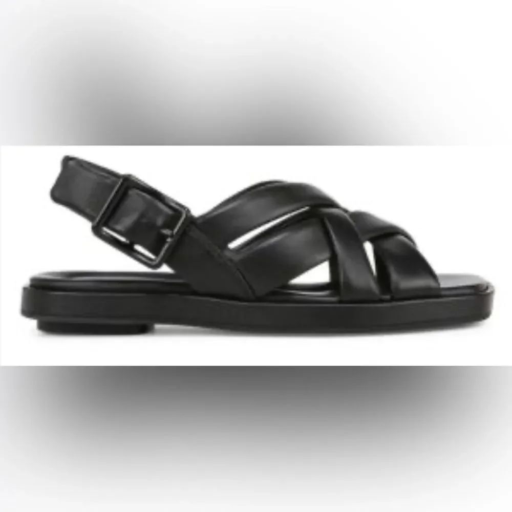 VINCE
Rexx-B Crisscross Leather Flat Sandals size 9.5/39.5 $275